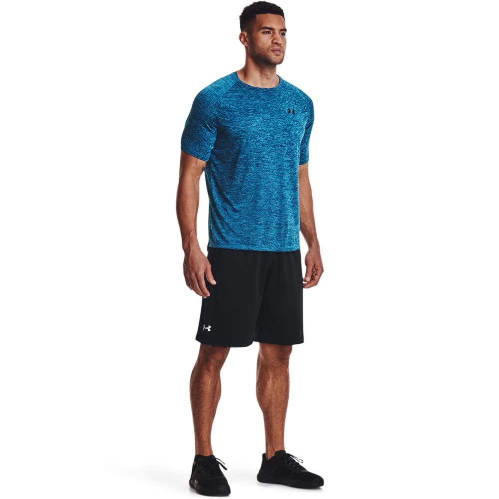 Under Armour Men's Tech 2.0 Short-Sleeve T-Shirt, (421) Capri / / Black, 4X-Large Tall