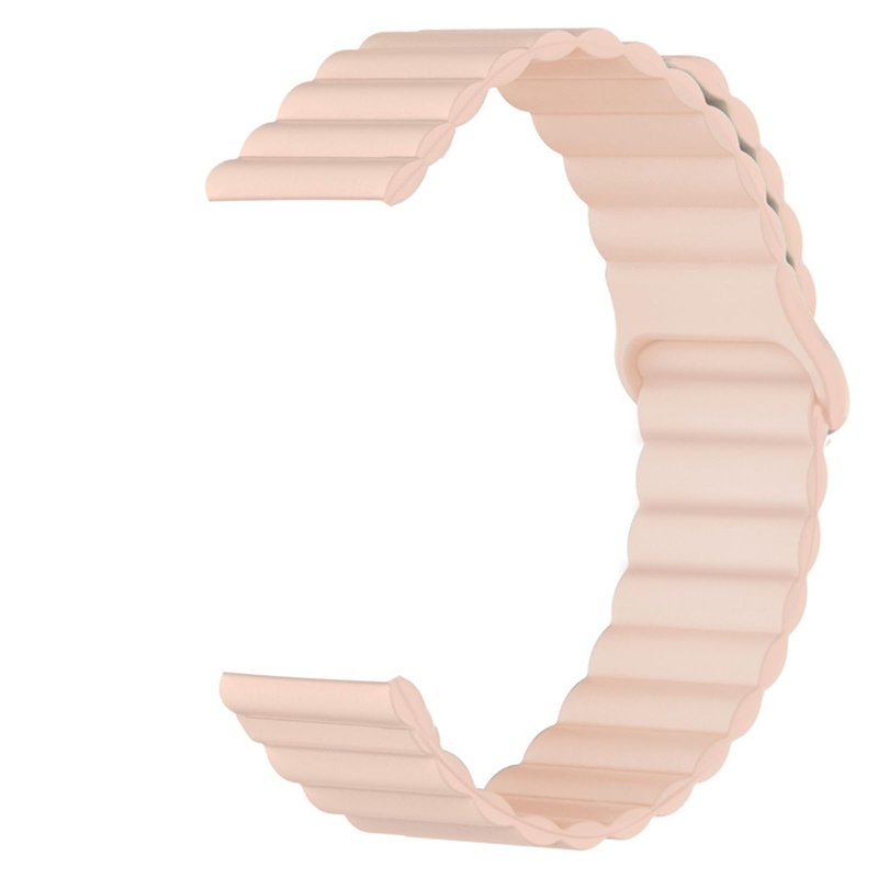 Lamshaw Compatible with NotePin AI Voice Recorder bands, Silicone Sport Loop Bracelet Wristband Strap Compatible with NotePin AI Voice Recorder (Pink)