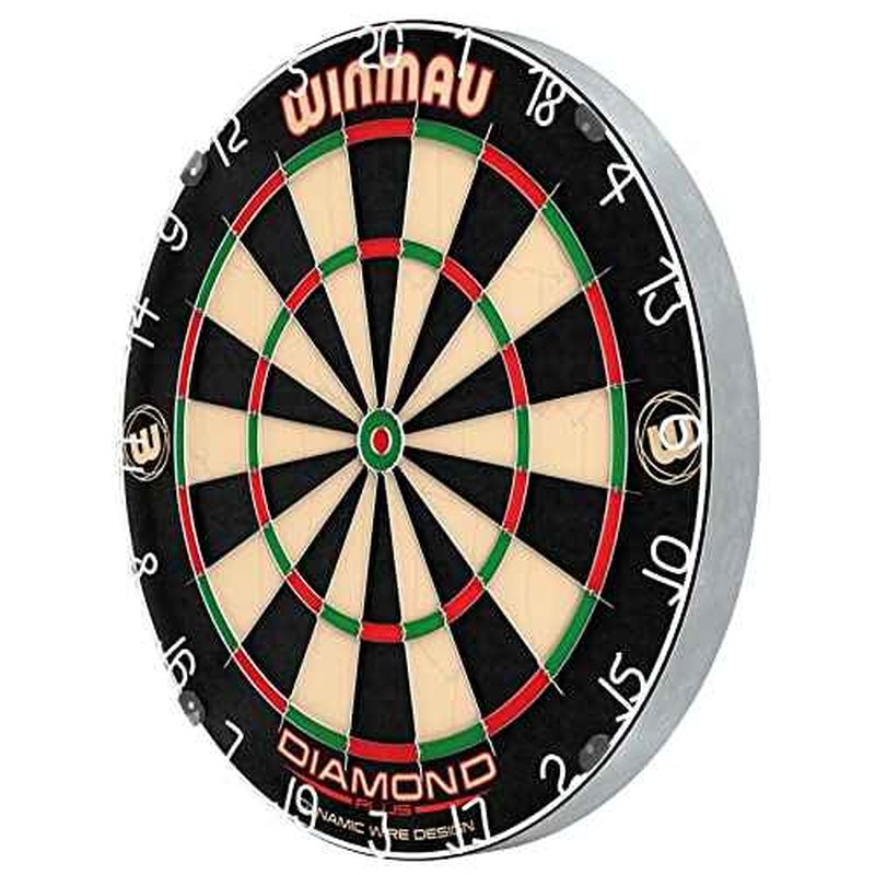 Winmau Diamond Plus Dart Board - Surround Set | Cabinet Set | Dartboard - Professional Darts Accessories - Variety of Options
