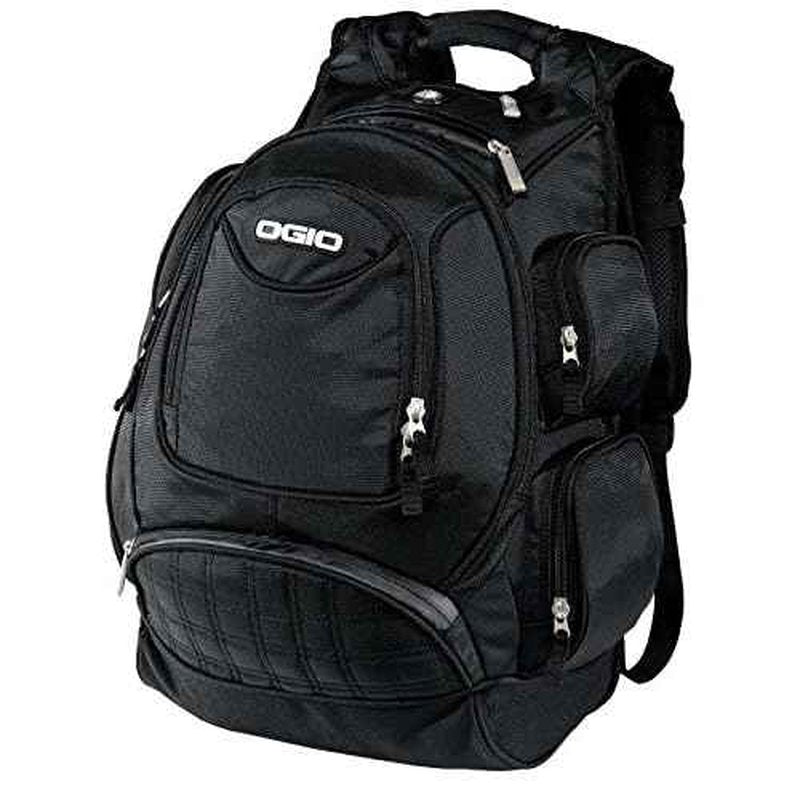 OGIO Metro Street Computer Laptop Backpack, Black