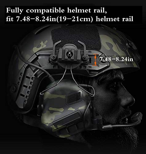 JFFCESTORE Tactical Headset No Noise Reduction for Z.Tactical Series PTT (TAN)