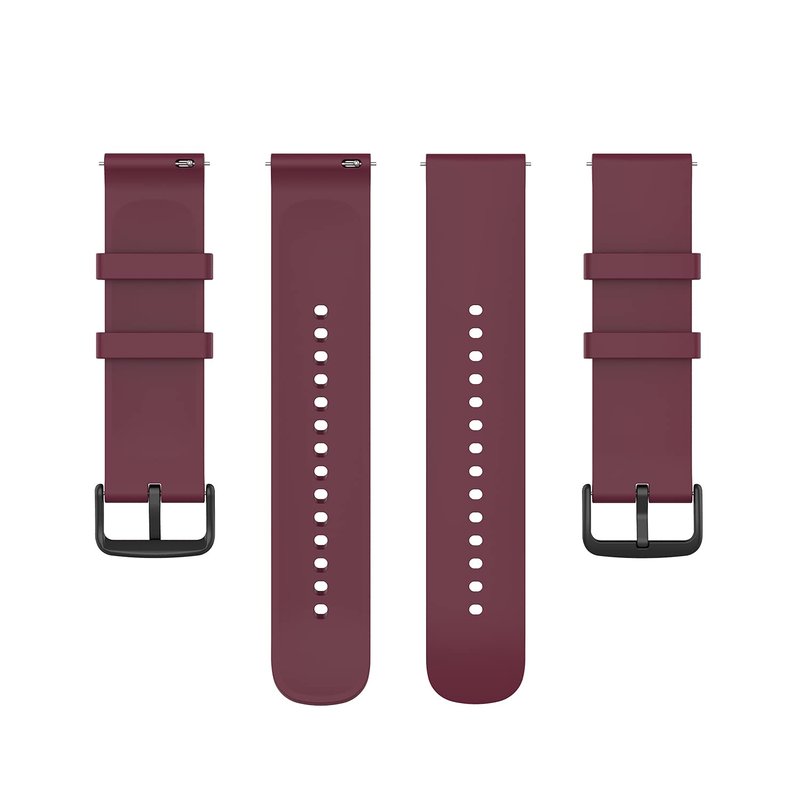 E ECSEM 6Pack Wristband Compatible for Hero Band III Silicone Quick Release Replacement Strap Bands for Hero Band III Smartwatch for Men Women