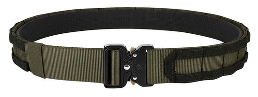 KRYDEX Quick Release Rigger MOLLE Belt 1.75 Inch Inner & Outer Tactical Heavy Duty Belt (RGBK, Large)