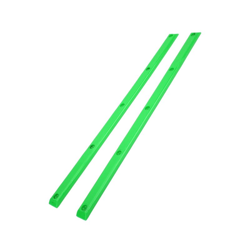 Rib Bones Rails, Stable Flexible Glossy Skateboard Wear Rails Appearance Longboard Ribs Bonesblack (Green)