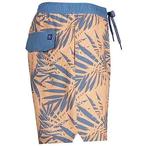 Salt Life Jungle Vibes Volley Short, Grapefruit, X-Large