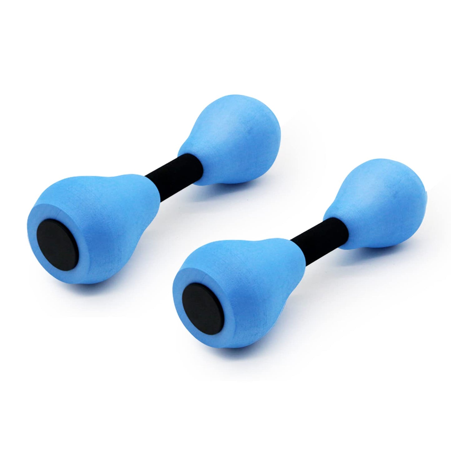 Honlibey 2 Pieces Water Dumbbells，Water Aerobic Exercise Foam Dumbbells Pool Resistance Swimming Training for Adults, Kids, and Beginners Water Fitness Exercises Equipment for Weight Loss（1 pair）