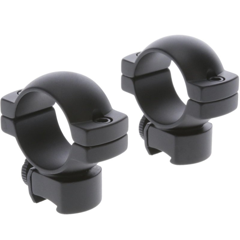 TRUGLO Lightweight Scope Rings | Tactical Hunting Shooting Versatile Durable Aluminum Mounting Accessory for 1" Tube Scope | for Rimfire/Airgun Rails | Medium (2 Screws per Ring)