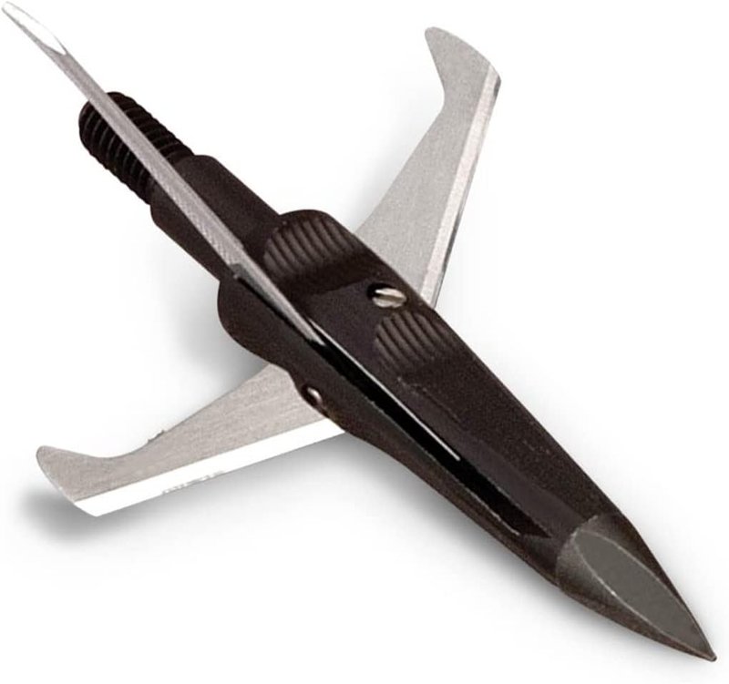 Spitfire 3-Blade Mechanical Broadhead for Bowhunting - Durable Front-Deploying Design | 3 & 4 Pack