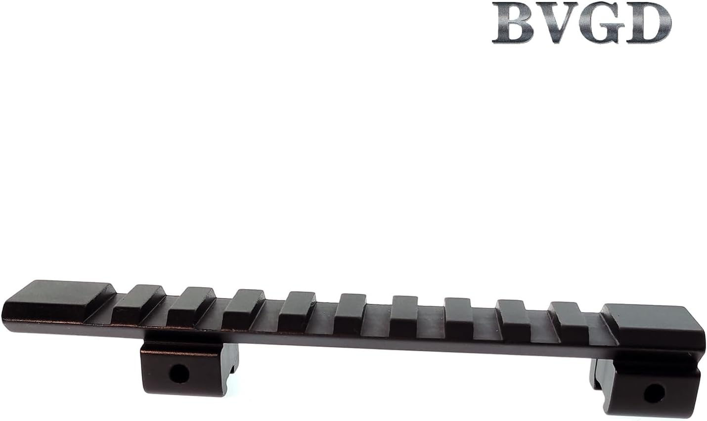 Dovetail to Picatinny Weaver Rail Riser Mount Adapter - 11mm to 20mm for Rifle Scope