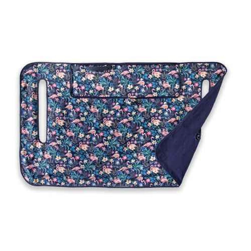 Classic Accessories for Vera Bradley Water-Resistant Golf Seat Blanket, 54 x 32 Inch, Flamingo Garden