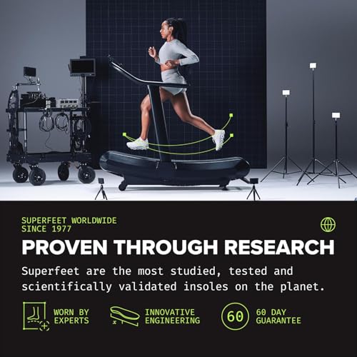 Superfeet All-Purpose Wide-Fit Support Insoles (WideGreen) - for Wide Footwear Only - Trim-to-Fit Orthotic Arch Support Shoe Inserts