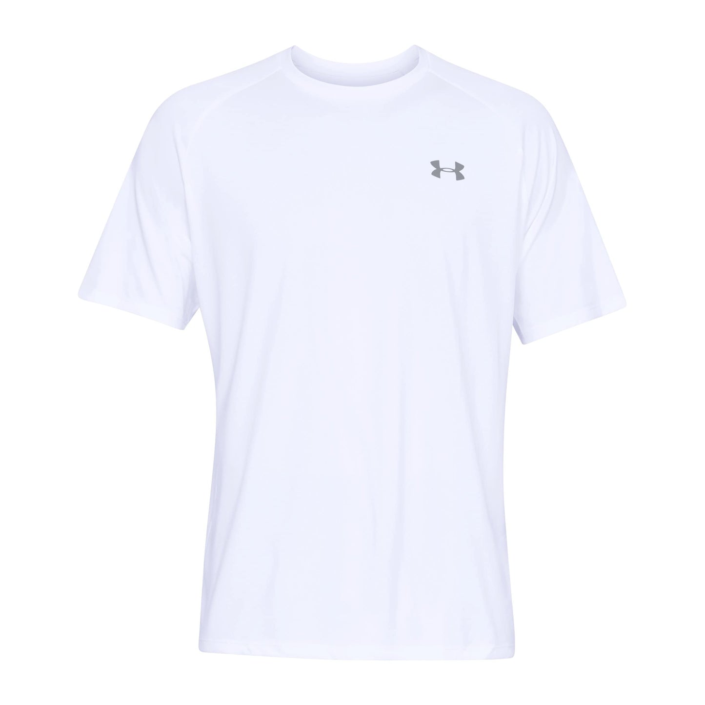 Under Armour Men's Tech 2.0 Short-Sleeve T-Shirt , White (100)/Overcast Gray, Small