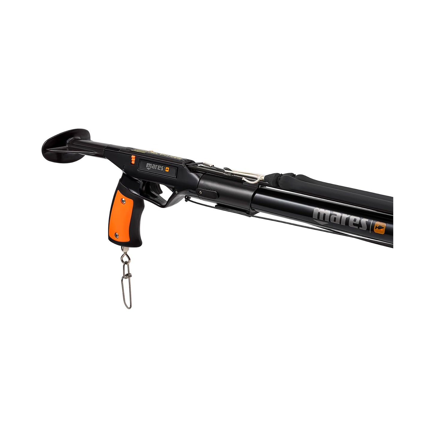 Mares Bandit Sling Speargun - Durable Easy to Use Spear Gun for Spearfishing - Ergonomic Handle, 7mm Shaft & 16mm Circular Elastic Band - 120cm