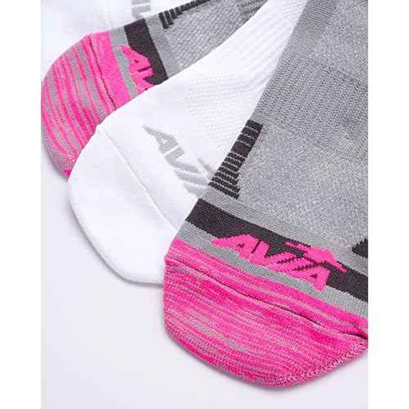 Avia Womens No Show Socks - 12 Pack Soft Stretch Moisture Wicking Athletic Low Cut Socks for Women (Size 4-9, Extended: 9-12)