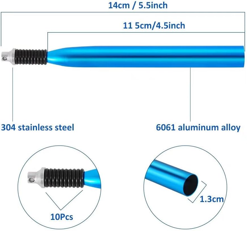 Wacky Rig Tool Set - 100 Silicone O-Rings for 3"-4" & 5"-7" Senko Worms | Easy Installation & Durable Protection