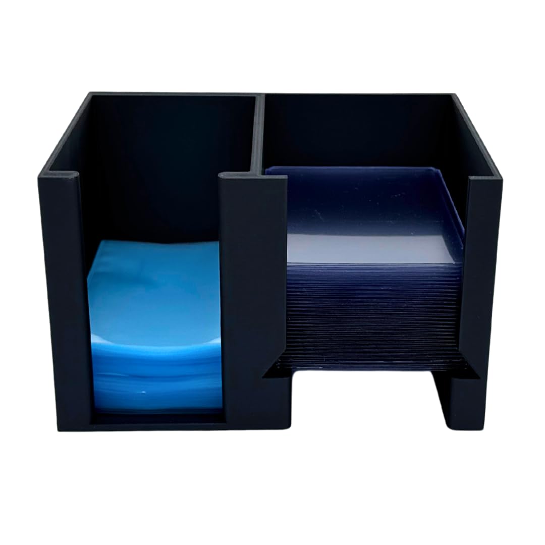 EnderToys CardCare Lite (Black) - Toploader Dispenser - Penny Sleeve Holder