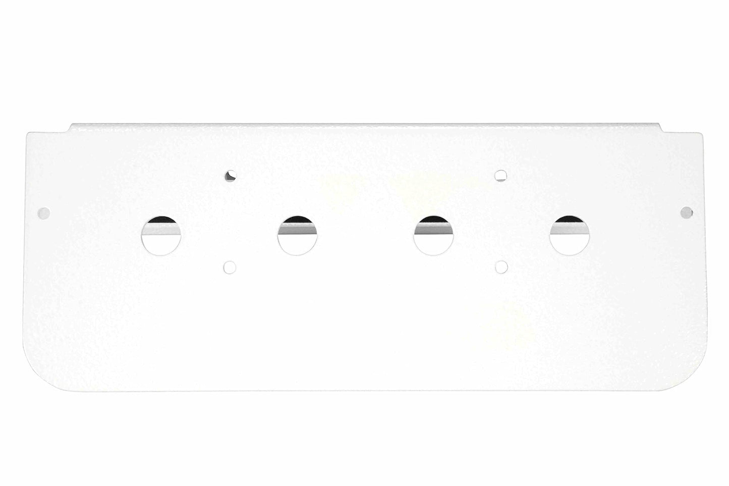 Compatible - No-Drill Antenna Mounting Plate, Fits 2021 Chevrolet Silverado 2500HD w/o Spoiler, Permanent - No Cam - Black