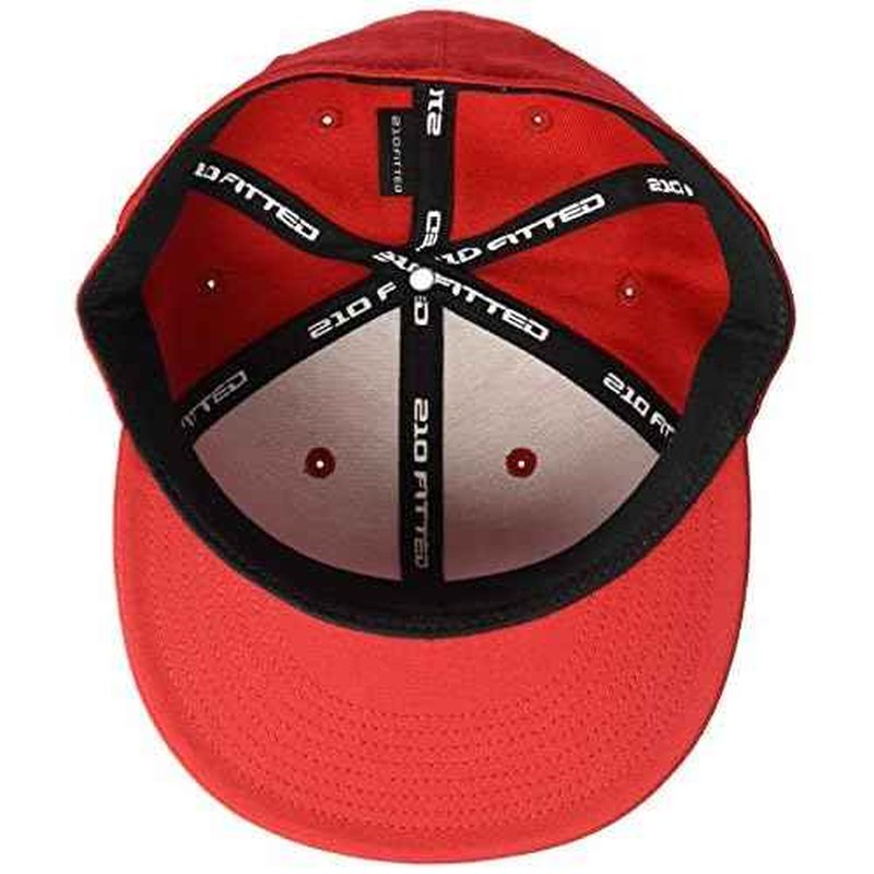 Flexfit Premium 210 Fitted Flat Brim Baseball Hat