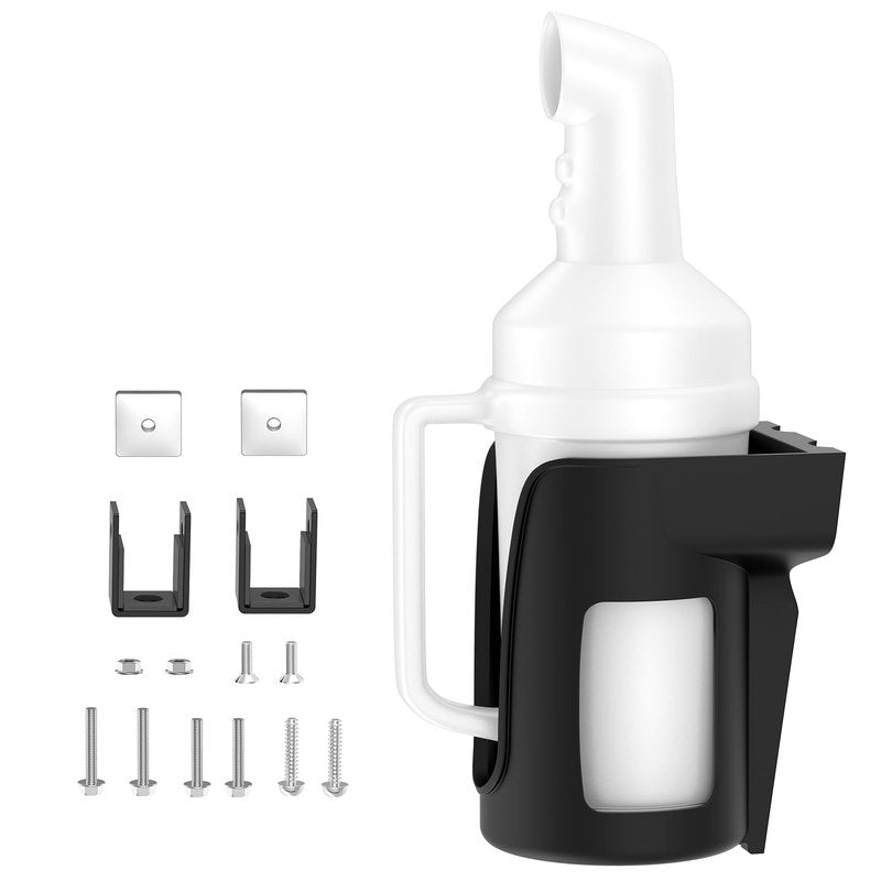 Panglong Club Car Precedent Single Sand Bottle with Handle, Multiple Mounting Locations/Installation Options, 35oz Divot Filler Sand Bottle,Suitable for Club Car Precedent Golf Cart