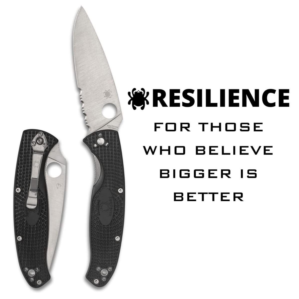 Spyderco C142PSBK Resilience Lightweight