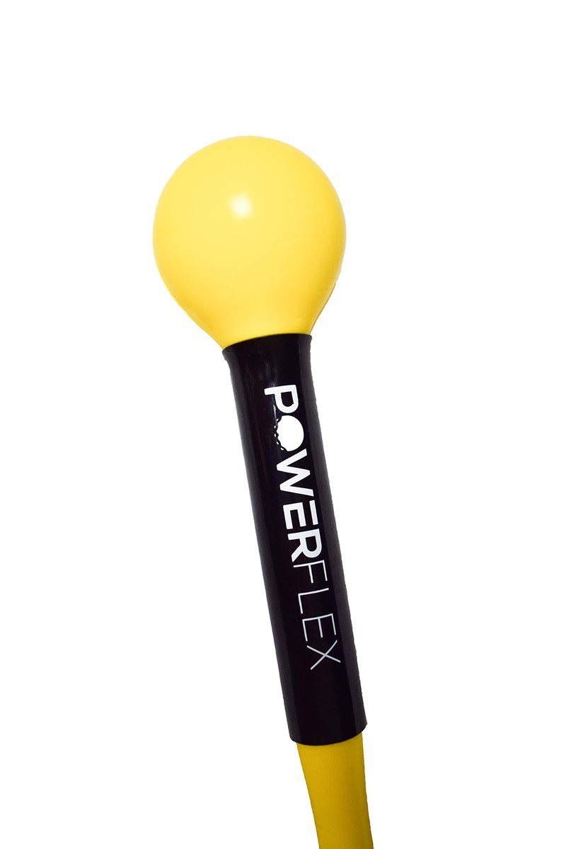 Delara Goods PowerFlex Golf Swing Trainer - Golf Whip Weighted Swing Aid Improves Distance, Speed & Consistency, Golf Training Stick, Warm Up Swing Stick for Tempo and Swing Plane