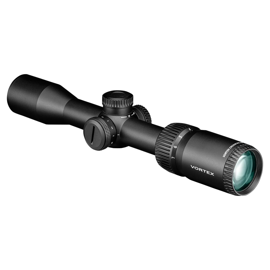 Vortex Crossfire HD 2-7x32 Second Focal Plane, 1-inch Tube Riflescope - Illuminated Dead-Hold 2A BDC MOA