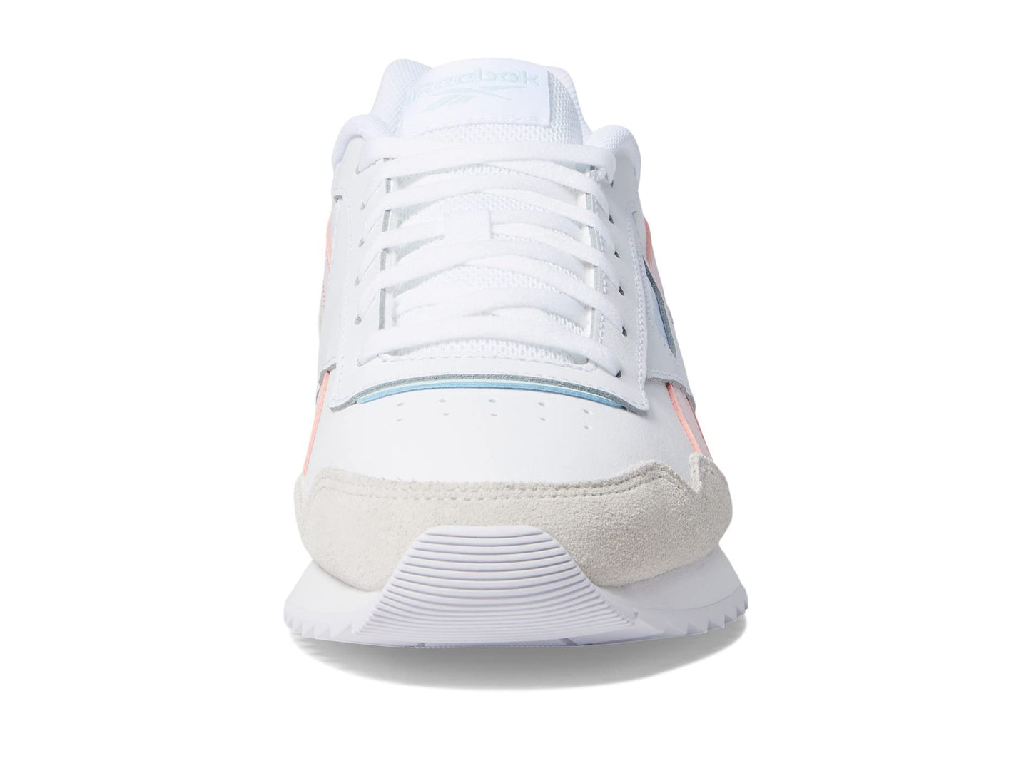 Reebok Women's Glide Sneaker, White/Pure Grey/Porcelain Pink, 7