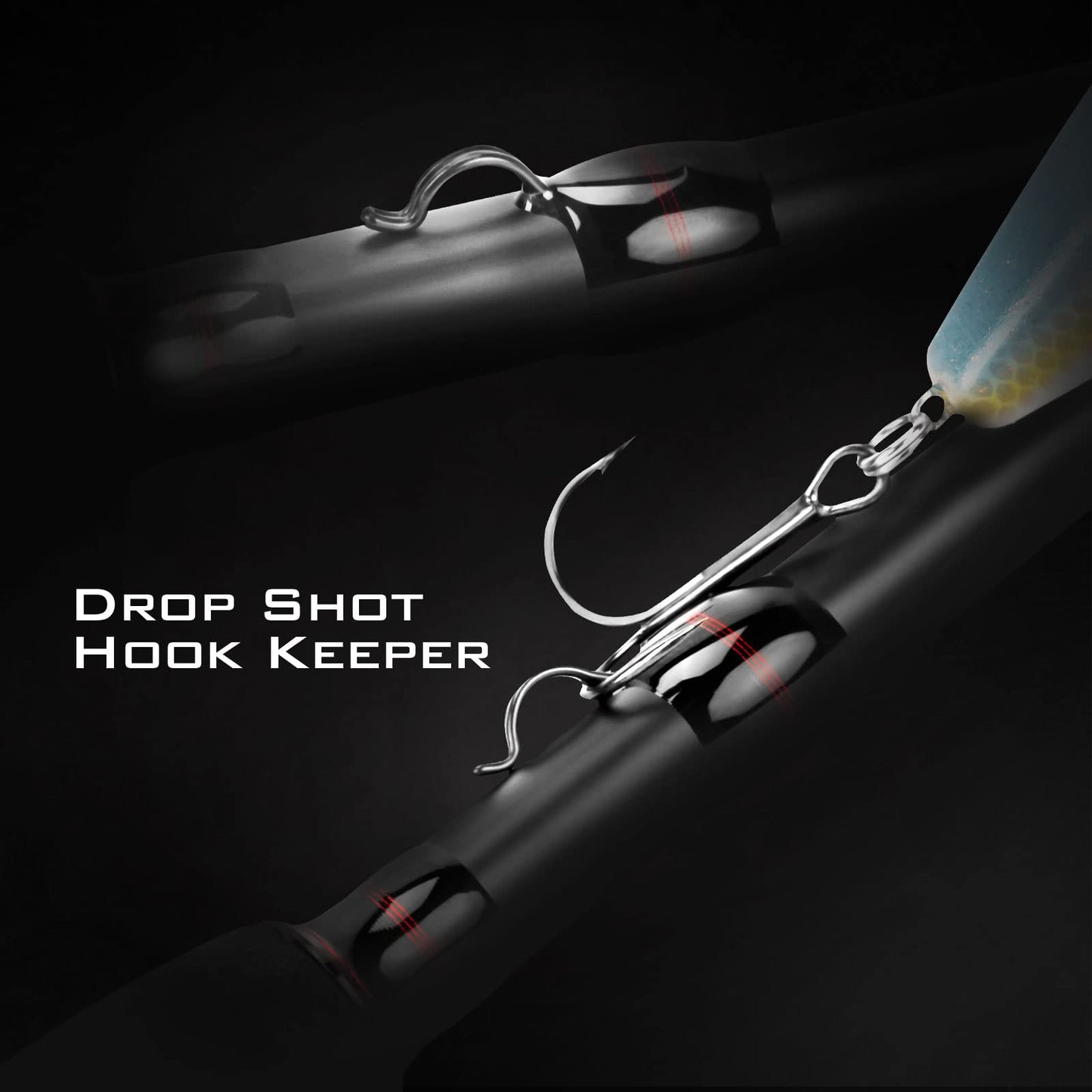 KastKing Royale Advantage Fishing Rod, Spinning Rod & Casting Rod, IM6 Graphite Blanks, 2-Pieces Rods with Extra Tip Section,KastFlex Technology, Power Transition System, EVA Handle