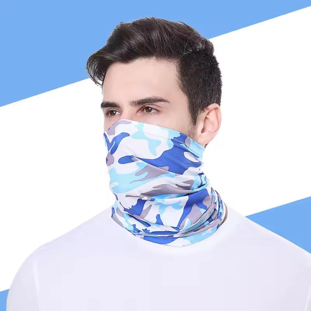 Cmonie 12Pack Neck Gaiter Scarf Bandanas Balaclava