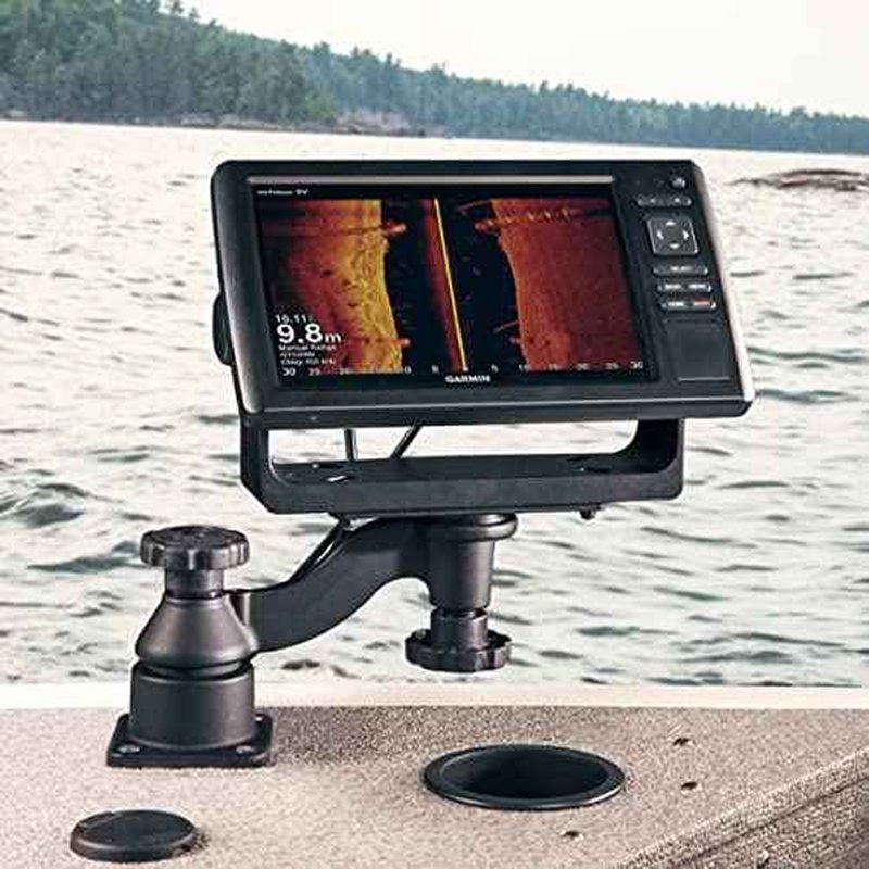 RAM Mounts Horizontal 6" Swing Arm Mount for Fishfinders & Chartplotters RAM-109HU Compatible with Garmin, Humminbird, Lowrance + More