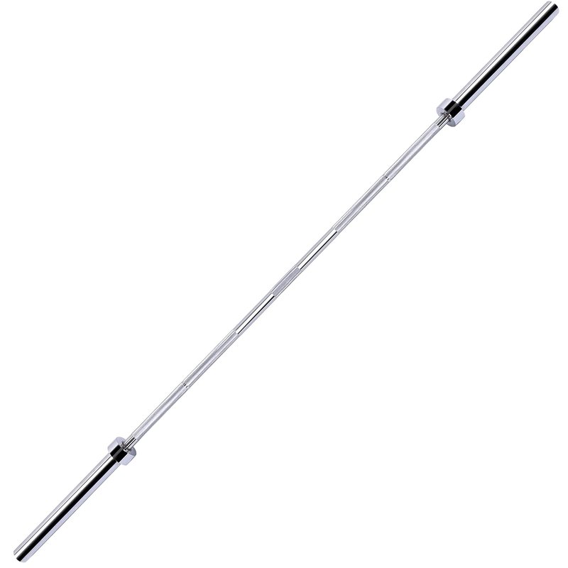 Fitvids 2 Inch Olympic Barbell Bar, 7 Feet Bar with Collar for Home Gym Strength Training, weight lifting, Bench Press, 700 LB Capacity