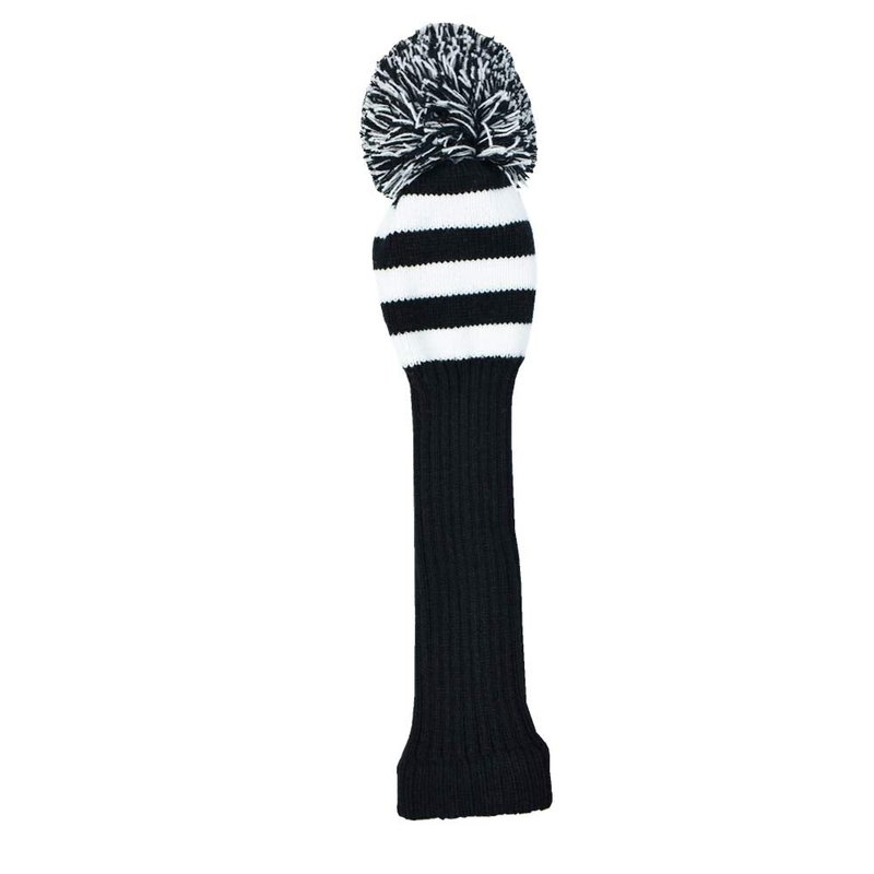 Hauni Knit Golf Club Head Covers 3 Pcs Set Driver and Fairway HeadCovers Fits 460cc Drivers and Hybrid(UT)，Protective Golf Club Accessories for Men Women Golfer