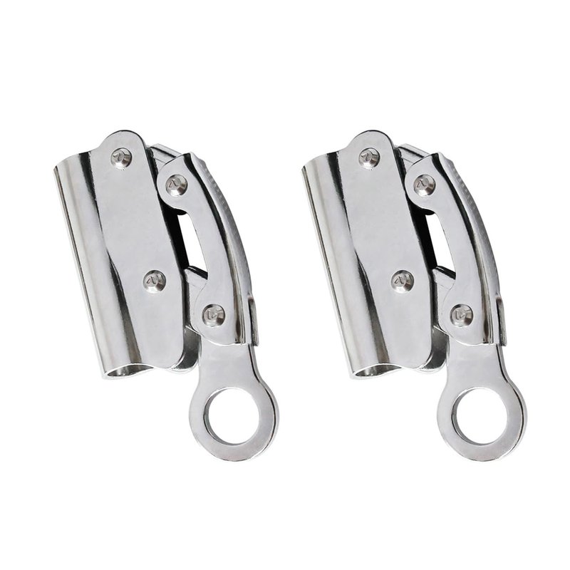 Wokyo Self Locking Rope Grab, Climbing Anti Fall Equipment for 0.47-0.63 in Diameter Rope, Self Locking Equipment for Rocking Climbing, Exploring Holes, Working at Height Anti-Drop Protection(2 Pack)
