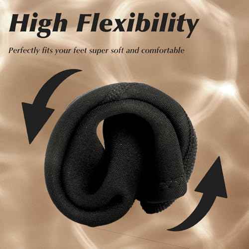 3mm Beach Water Socks - Sand Proof Aqua Socks for Beach Sports, Swimming, Diving, Surfing & Water Activities