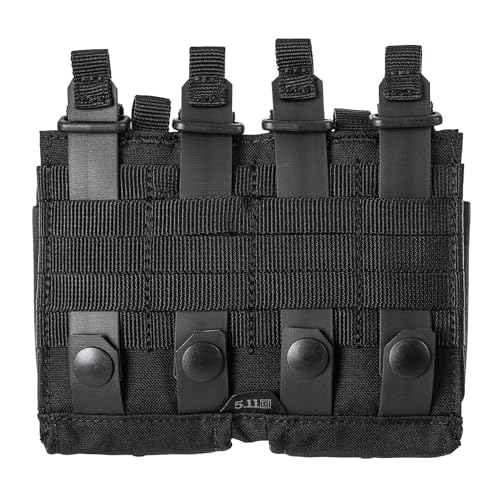5.11 Tactical Flex Double AR Mag Pouch 2.0 - Versatile Flex-HT Mounting Holster, Concealed Retention, Waterproof Straps, 1 SZ, Style 56754ABR