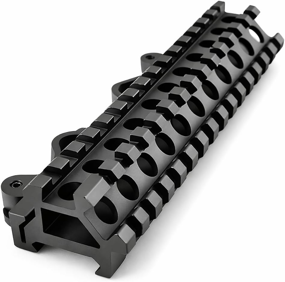 360 Tactical 1-Inch High Profile Short Riser Mount - Matte Black Picatinny for Scopes & Optics | 90° & 45° Angles
