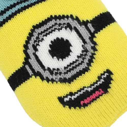 Bioworld Adult Minions Slipper Socks: Cozy Despicable Me
