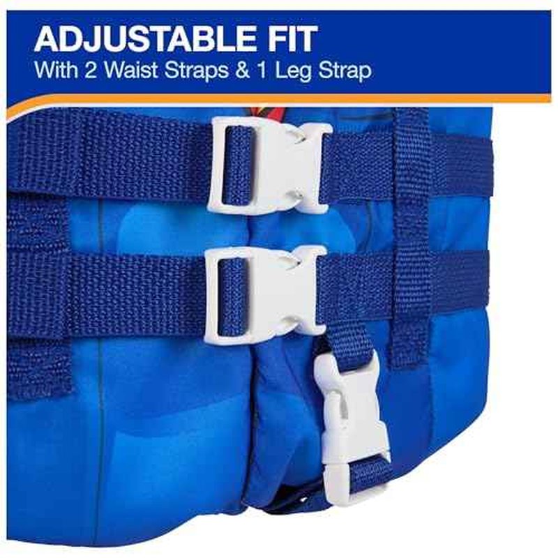 SwimWays DC Swim Trainer Life Jacket, US Coast Guard Approved Life Vest Kids Swim Vest, Pool Floats & Life Jackets for Kids 33-55 lbs, Superman