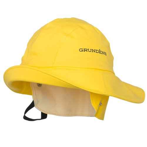 Grundéns Men's Sandhamn 21 Fishing Hat, Yellow - X-Large