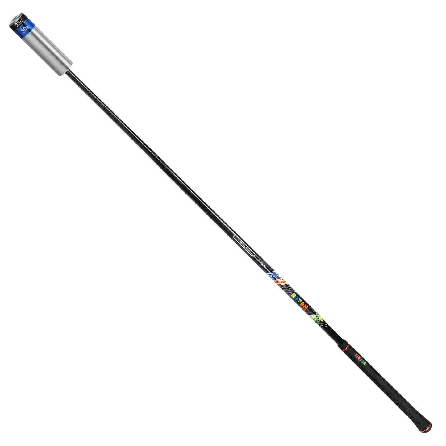 Asyxstar Golf Swing Trainer Golf Training Aid for Strength & Swing Speed, Golf Warm-up Stick for Tempo & Flexibility Training, Golf Training Club, with 3 Weights Adjustable Golf Swing Trainer