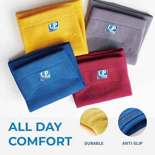 LP SUPPORT 668 Compression Arm Sleeve for Workouts, Sports & Weightlifting, Golf and Tennis Elbow Pain relief for Men & Women