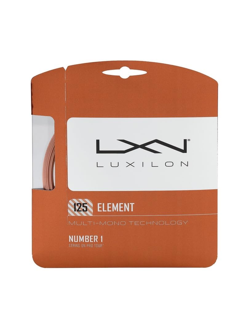 Luxilon Element 125 Tennis String - Set, Bronze