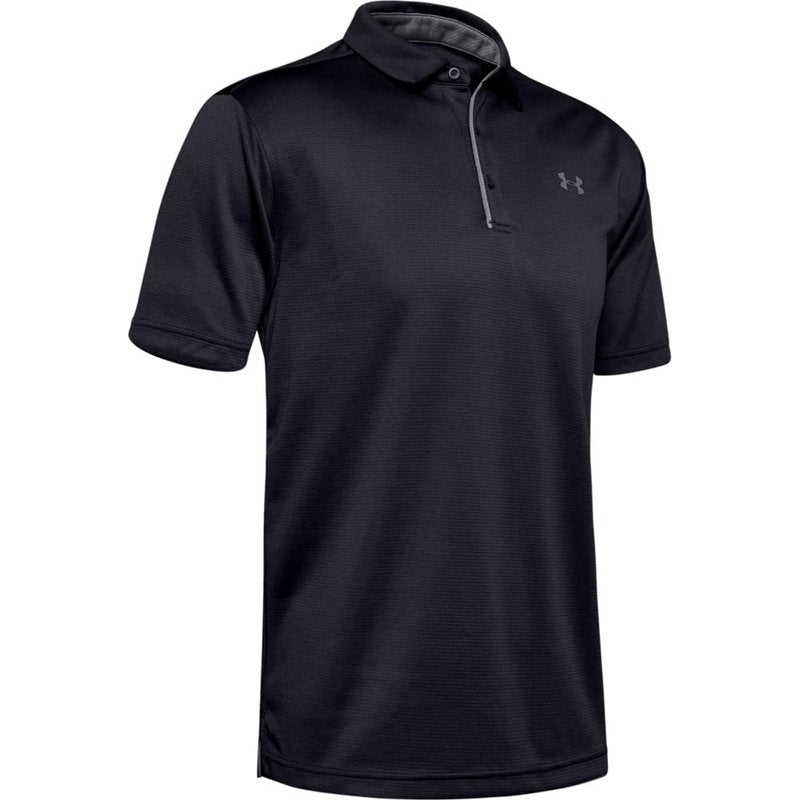 Under Armour Men's UA Tech Polo 3XLT Black