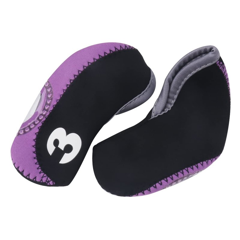 Seacloud 10Pcs Neoprene Golf Club Iron Head Covers Set, Purple/Black