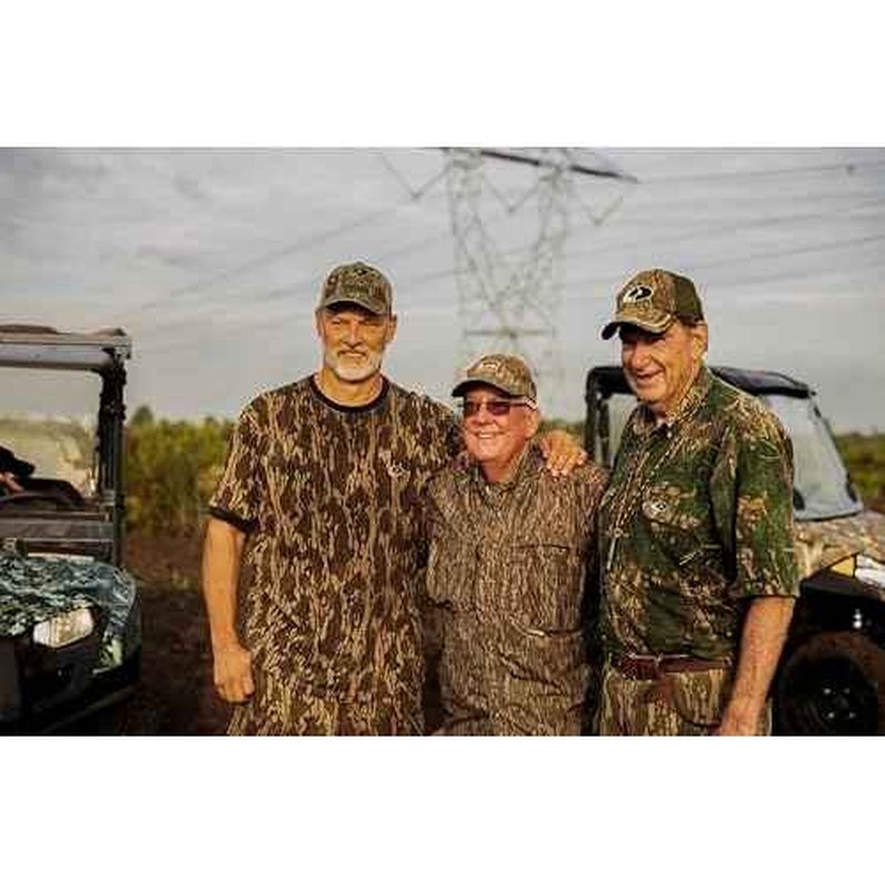 Mossy Oak Short Sleeve Cotton Mens Camo Hunting Shirt