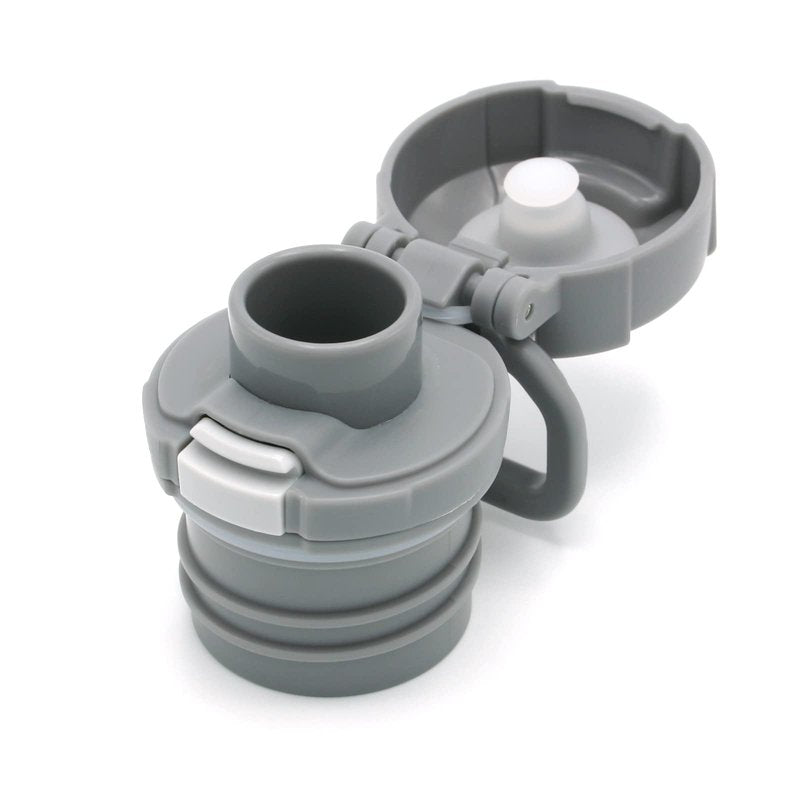 Standard-Mouth Replacement Flip Lid for Hydro Flask, Simple Modern Ascent, Classic Klean Kanteen. (Gray)