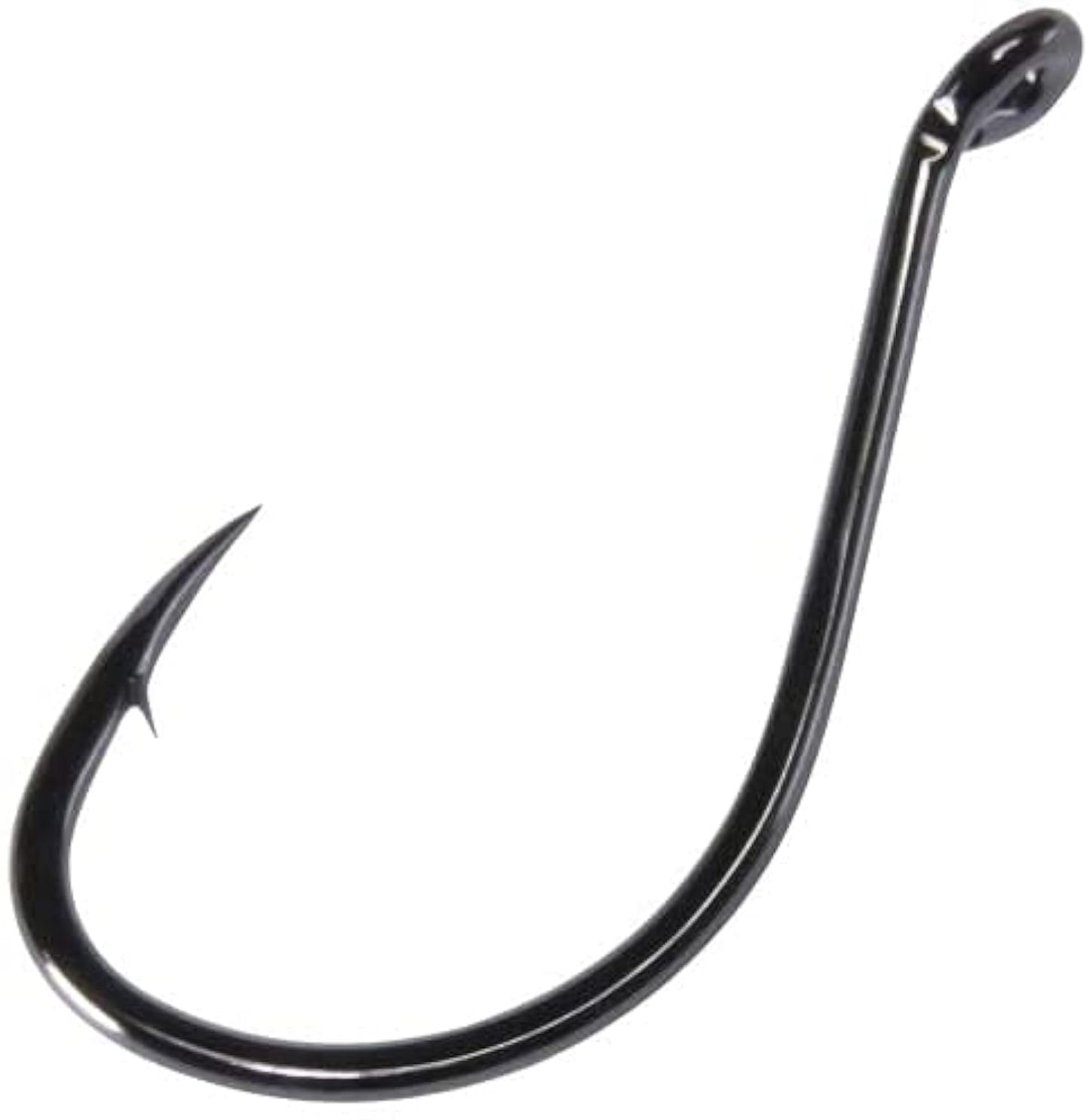 Angler's Grotto Octopus Hook | 25/50 Count Per Pack | Freshwater Saltwater Fishing Hooks | High Carbon Steel Extra Strength | Size #8#9#10#11#12#13#14#15 (Size #10, 50 Count)