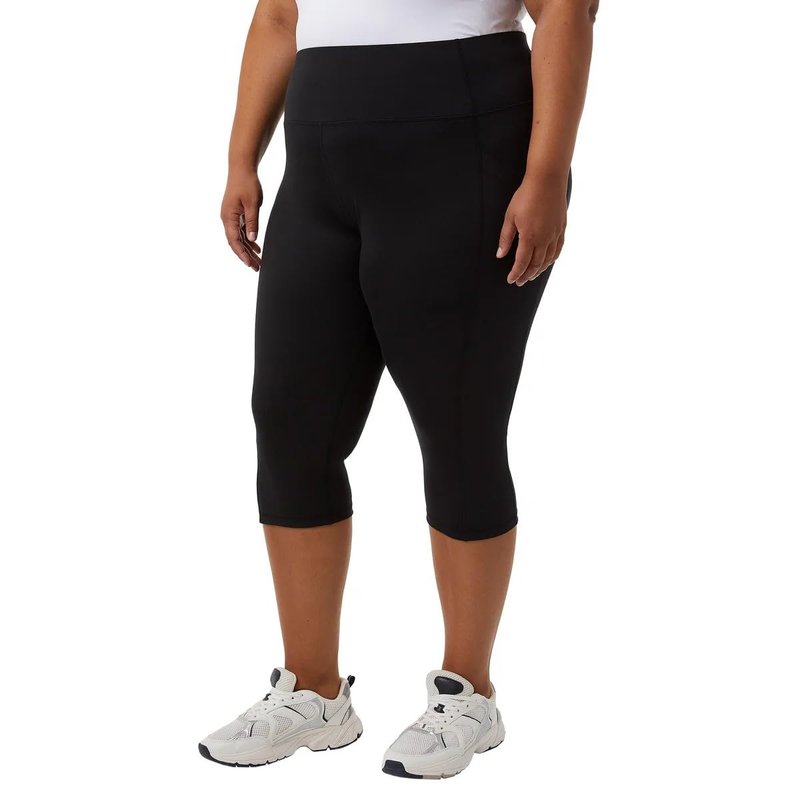 32 Degrees Women Cropped Tight Legging (US, Alpha, Medium, Regular, Regular, Black)