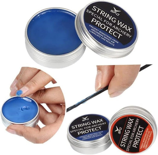 Archery Bow String Wax - Premium Compound Bowstring Lube for Friction Reduction & Fraying Prevention | Ideal for Recurve & Crossbow