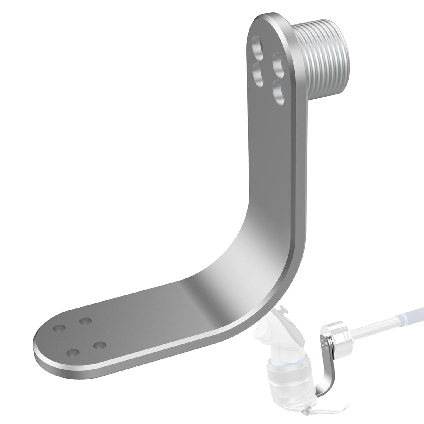 YEZRO L Metal Bracket - Retrofit Kit Y11 & Y11S, Convert Straight Down Version Golf Club Attachment(Y11/Y11S) to A 90 Degree Version